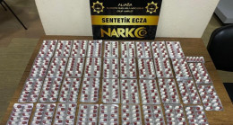 530 adet sentetik hap ele geçirildi 