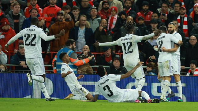 ‘Kupa beyi’ Real Madrid, deplasmanda geriden geldi; Liverpool’u 5-2 mağlup etti