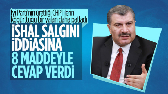 İyi Partili doktorun salgın iddialarına Sağlık Bakanı Fahrettin Koca’dan yalanlama