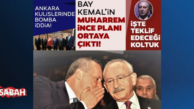 Son dakika: Kemal Kılıçdaroğlu’ndan ‘Muharrem İnce’ planı! ‘Oyları bölmesin’ diye bu koltuğu teklif edecek…