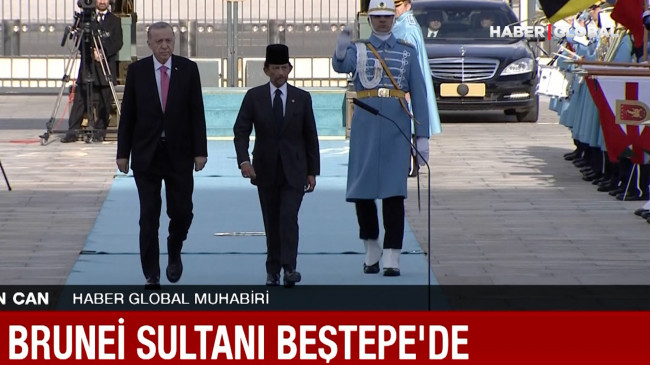 Brunei Sultanı Waddaulah Beştepe’de