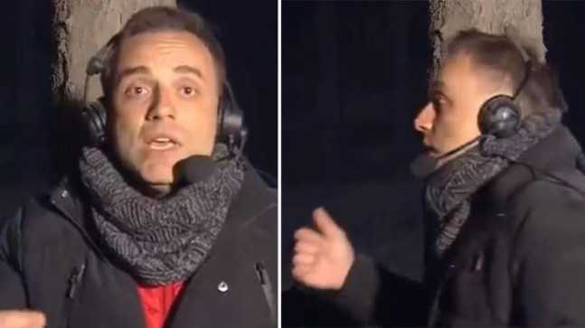 NTV muhabiri 6.4’lük depremi böyle anlattı: 99 depremini de gördüm ama böylesini görmedim, binalar yıkıldı