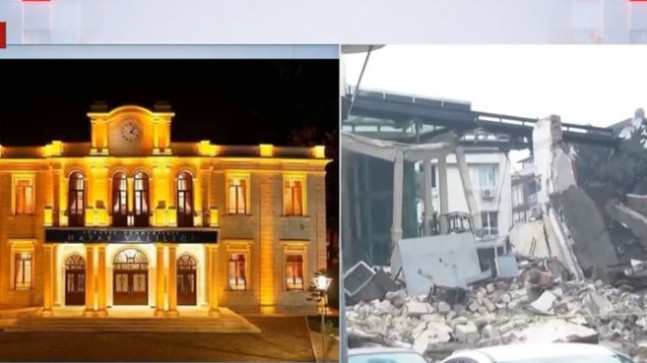 Hatay'da Valilik binası da yıkıldı