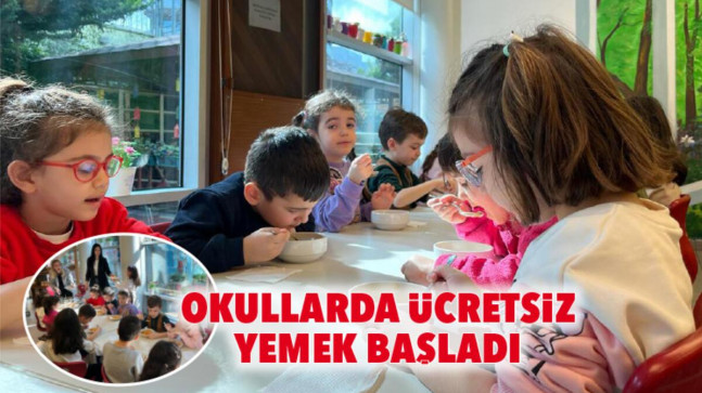 Okullarda ücretsiz yemek başladı – Haberler