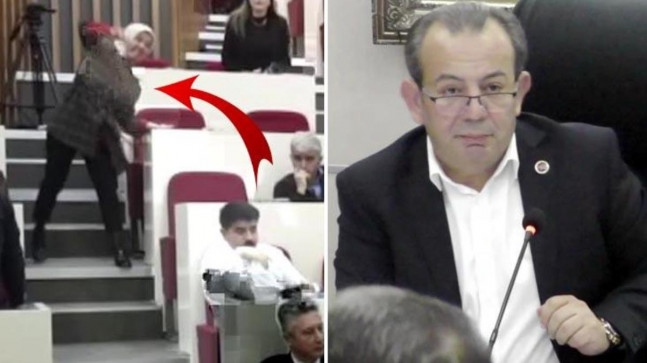 AK Partili meclis üyesinin su şişesi fırlattığı Tanju Özcan: İşte partiden ihraç olmama sebep olan provokatör