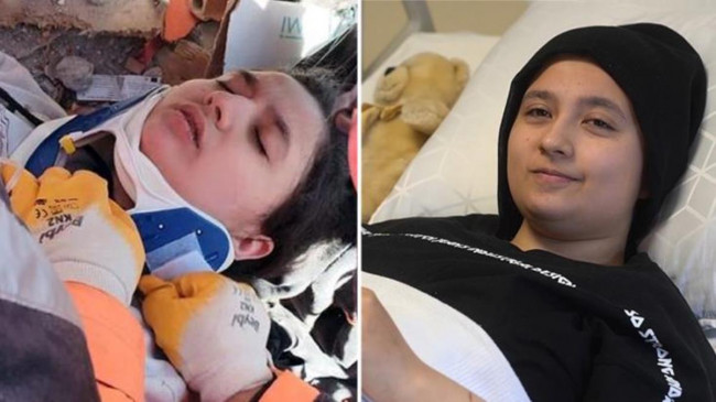 248 saat sonra kurtarılan Aleyna Ölmez’den ilk mesaj: Çok zordu ama mücadele ettim