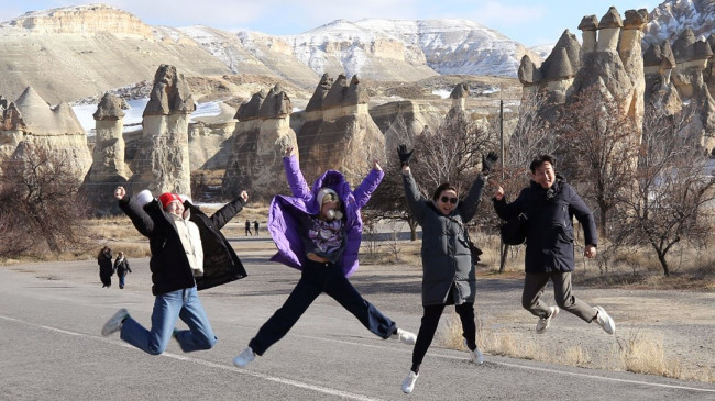 Kapadokya’da ocak ayındaki ziyaretçi sayısında rekora ulaşıldı
