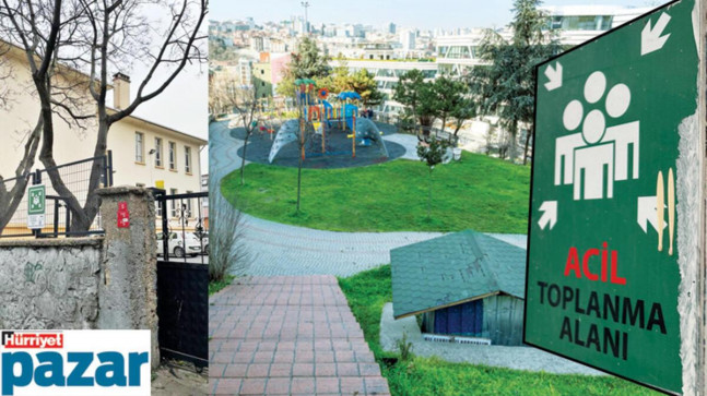 Mahallelerimizdeki afet toplanma alanlarına bir baktık… Parklar bahçeler güzel ama yetersiz