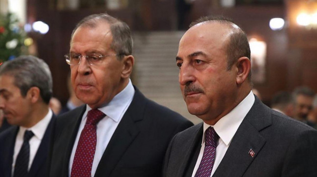 Bakan Çavuşoğlu ile Lavrov arasında "Tahıl koridoru" görüşmesi