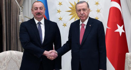 Cumhurbaşkanı Erdoğan, Azerbaycan Cumhurbaşkanı Aliyev ile görüştü
