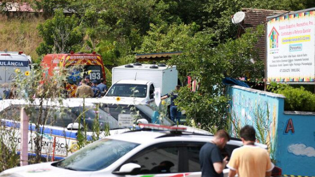Brezilya’da kreşe baltalı saldırı: 4 çocuk hayatını kaybetti!
