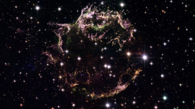 NASA paylaştı: Uzaydaki ‘yeşil canavar’ görüntülendi