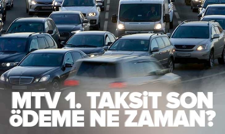 2023 1. taksit Motorlu Taşıtlar Vergisi kaç TL? MTV taksit ödeme son gün ne zaman? Hangi araç ne kadar ödeyecek?