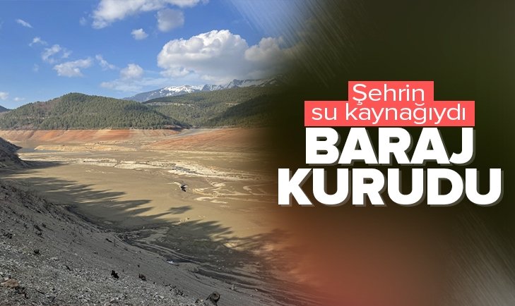 Şehrin su kaynağı kurudu