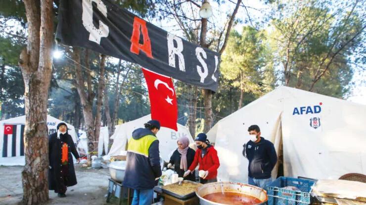 Sahada rekabet afette kardeşlik