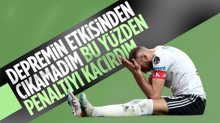 Cenk Tosun'dan penaltı açıklaması: Depremden etkilendiğim için kaçırdım